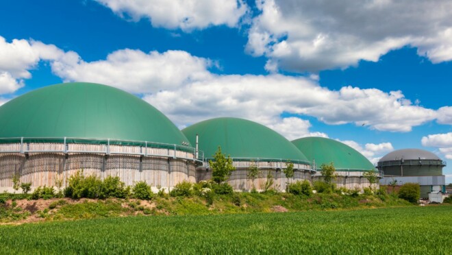 Biogas leidingnetwerken